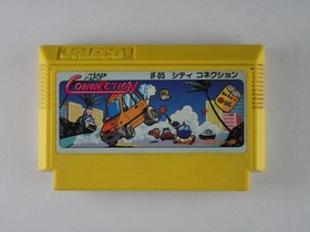 City Connection Famicom NES Nintendo FC Japan Jaleco Retro Action Game Cartridge