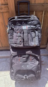 Oakley Tactical Field Gear AP 34” Rolling Luggage w/ Detachable Bag – Rare - Picture 1 of 24