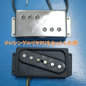 Pickup conversion Convert wide range humbucker to telecast rear single PU - Picture 1 of 6