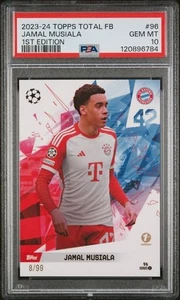 2023 Topps Total Football #96 Jamal Musiala 1ª Edición - Imagen 1 de 2