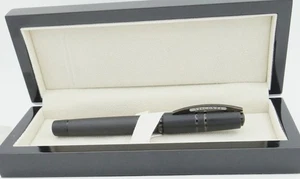 Visconti Homo Sapiens Dark Age Piston-Filler Fountain Pen - 23kt Pd 950 Fine Nib - Picture 1 of 7