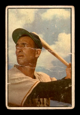 1953 BOWMAN #160 CAL ABRAMS (LOW GRADE) COLOR ~ GFCC - Image 1 of 3