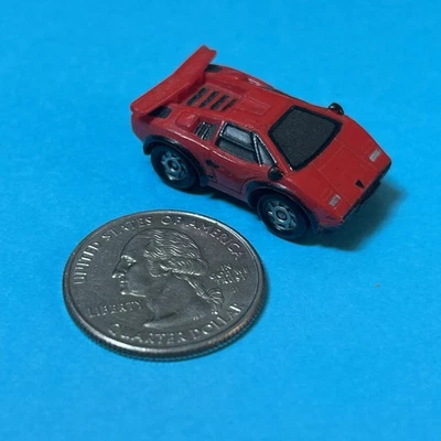 Micro Máquinas Sueltas LAMBO Lamborghini Countach ROJO De colección LGTI GALOOB 25( Foto 1 de 4