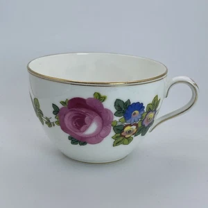 Taza de té floral Paragon England Fine Bone China rosa azul anémona sin platillo - Imagen 1 de 9