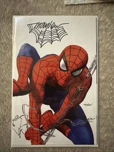 Amazing Spider-Man 1 (3025) - Mayhew Virgin Variant (Cvr B); Black Web Remark! - Bild 1 von 3