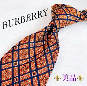 Guter Zustand BURBERRY rot Allover Print Seide Wear kariert - Bild 1 von 7
