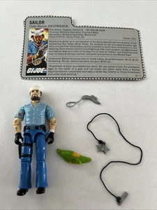 GI Joe ARAH V1 1985 Shipwreck 100% Complete W/ Good O-Ring Filecard TM - Picture 1 of 4