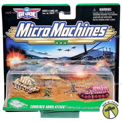 Micro Machines G.I. Joe Combined Arms Attack Vehicles 1999 Hasbro 97132 - Image 1 of 4