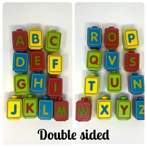 Vtech Alphabet Blocks Sit to Stand Train Replacement Block 2-Sided YOU CHOOSE - Picture 1 of 3