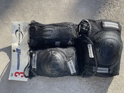 Rollerblade 1999 Bladegear LX 3 Pack Wrists, Knees, & Elbows Black Size Large - Image 1 of 4