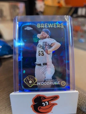 2024 Topps Chrome Sapphire Edition - Brandon Woodruff #103 - Image 1 of 2