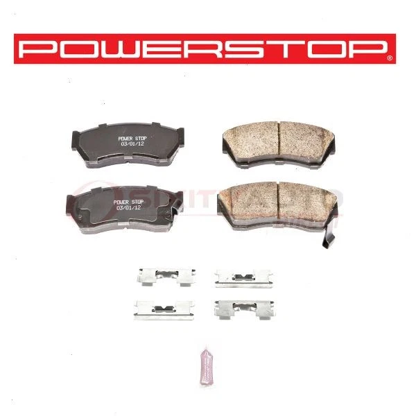 PowerStop Front Disc Brake Pad & Hardware Kit for 1998-2001 Chevrolet Metro bm — 第 1/4 张图片