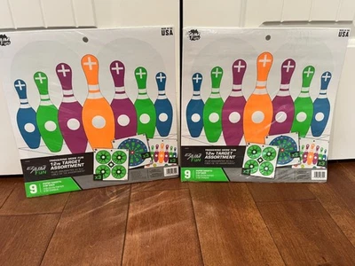 Allen EZ Aim 15640 Acionando Alvos de Tiro de Papel Mais Divertidos 12"x12" (18 peças.) - Imagem 1 de 2