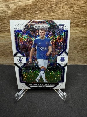 Nathan Patterson 2022-23 Panini Prizm Premier League WHITE SPARKLE RC #241 SSP - Image 1 of 2