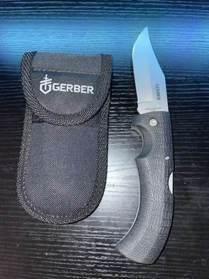 CUCHILLO GERBER - GATOR Lockback #6069 + Funda - 5" Cerrada - EE. UU. - NUEVO EN CAJA Foto 1 de 2