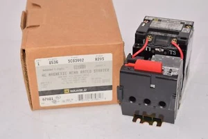 NEU Square D SC03V02 Klasse 8536 Motor Logic AC magnetischer NEMA-Nennstarter 3PH 2 - Bild 1 von 4