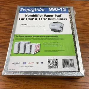 OEM GeneralAire 990-13 Evaporator Pad Media Filter for 709 990 1040 1042 1137 - Picture 1 of 2