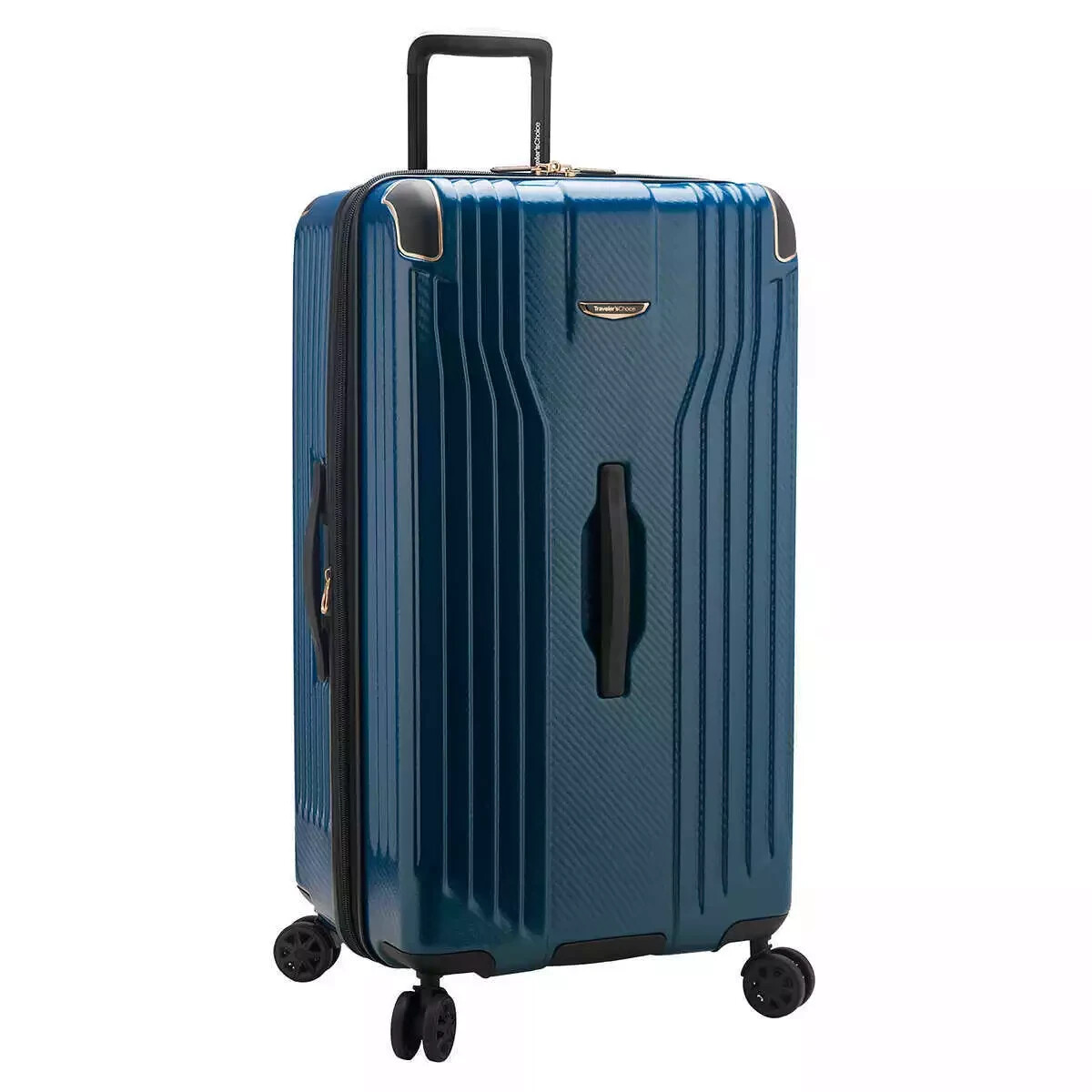 Traveler's Choice Archer 29-Inch Polycarbonate Hardside Spinner Luggage | Durable, Green Checked Bag With 360° Spinner Wheels & USB Port