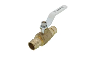 Uponor LFR4811010 ProPEX LF Brass Ball Valve – 1" PEX x 1" PEX, Full Port - Picture 1 of 3