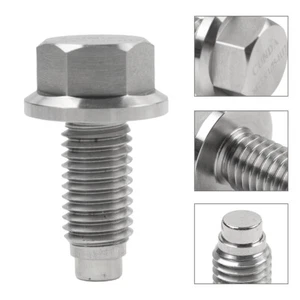 Magnetic Oil Drain Plug M12x1.75 For GMC Chevrolet Buick Cadillac Ford - Picture 1 of 11