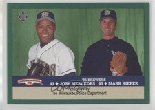 1995 Milwaukee Brewers Police Milwaukee Police Jose Mercedes Mark Kiefer #41-43