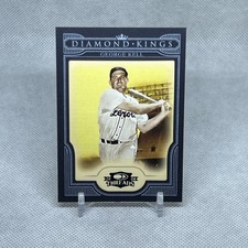 2008  Donruss Threads George Kell #DK-37 Diamond Kings Framed Blue /50