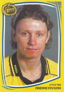 028 STEFAN ANDREASSON # SWEDEN IF.ELFSBORG STICKER FOTBOLL ALLSVENSKAN 2000 - Picture 1 of 2