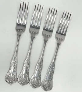 Wallace QUEENS Tafelgabeln glänzend 18/10 Edelstahl 8 3/8" 4er Set - Bild 1 von 7