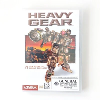 Heavy Gear PC Game Vintage Pre-Owned Windows 95, 1997 - Image 1 of 4
