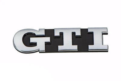OEM NEW VW Volkswagen Front Grille Emblem Nameplate 2006-2011 GTI 1K6853679DFXC - Image 1 of 4