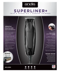 Andis Professional Superliner+ Trim & Shave Kit Corded Trimmer 04840 - Picture 1 of 3