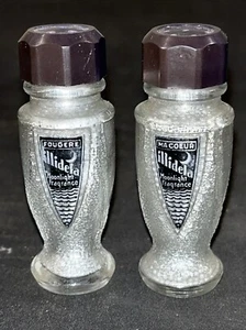 2 Vintage ILLIDELA Moonlight Duftperlen Glas volle Flaschen Mid Century BB - Bild 1 von 11