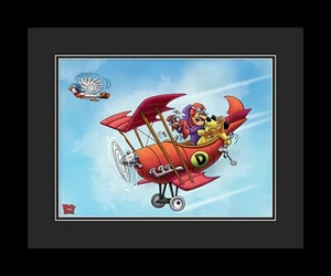 Dastardly & Muttley - In ihren Flugmaschinen - A Fine Art WB L.E. Gerahmtes Giclée - Bild 1 von 1