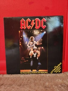 AC/DC For Those About To Rock(We Salute You) import 12" single! - Picture 1 of 4