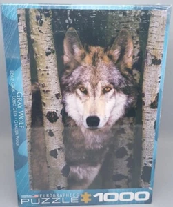 Eurographics Gray Wolf 1000 Piece Jigsaw Puzzle New in Box! Made in USA! - Picture 1 of 3