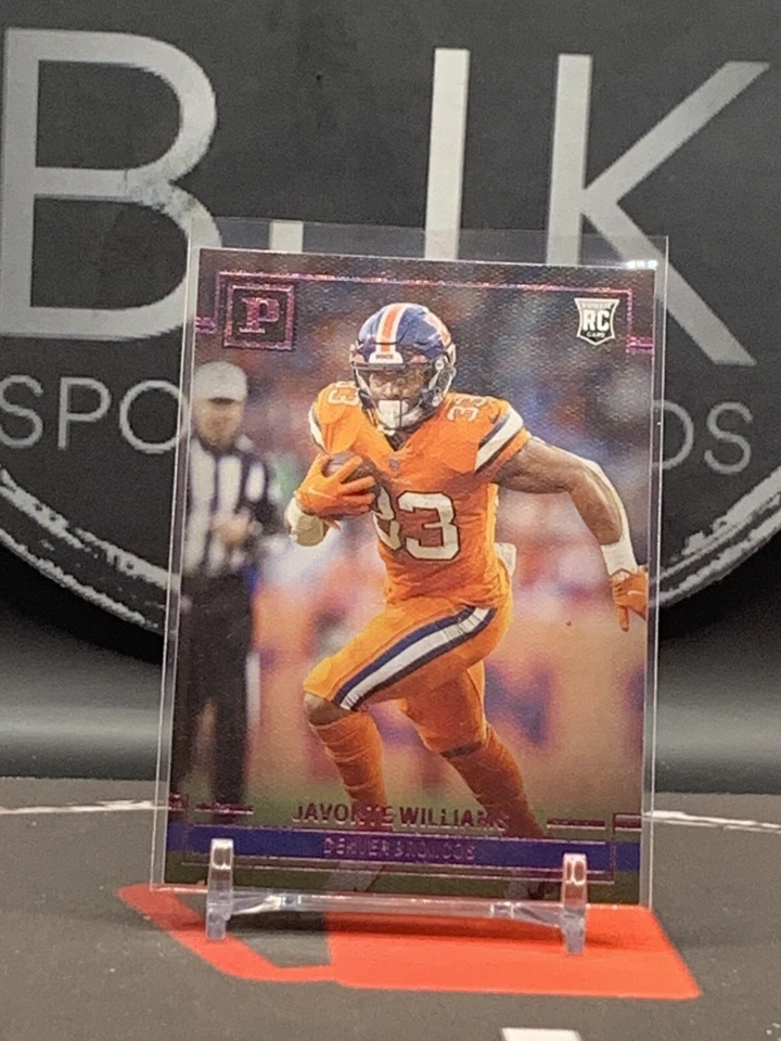 2021 Chronicles Panini Pink Javonte Williams - Image 1 of 1
