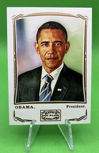 2009 TOPPS MAYO CUT PLUG PRESIDENT BARACK OBAMA #205 SP Gold - Picture 1 of 2