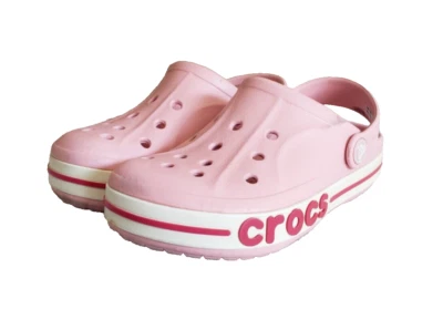 Crocs Little Kids Crocband Clog Slip On Size C13 Pink Toddler Water Shoes - Image 1 of 4