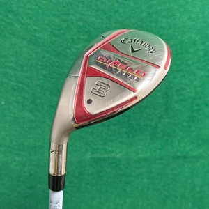 LH Callaway Diablo Edge 21° 3 Hybrid Factory H-60G Graphite Regular - Picture 1 of 3