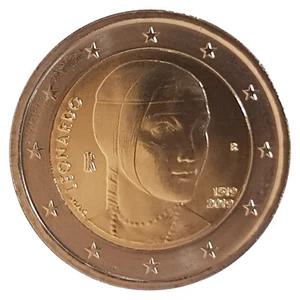 Sondermünzen Italien: 2 Euro Münze 2019 Leonardo da Vinci zwei € Sondermünze - Bild 1 von 1