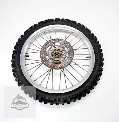 Suzuki RM80 RM 80 1992 OEM LLANTA DELANTERA CUBO NEUMÁTICO 17 PULGADAS 89-01 Foto 1 de 4