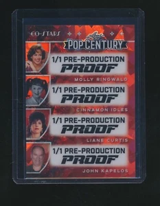 RINGWALD IDLES CURTIS KAPELOS 2025 LEAF POP CENTURY PRE-PRODUCTION PROOF 1/1 - Picture 1 of 2