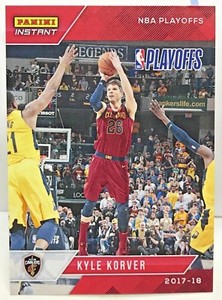 Kyle Korver 2017-18 Panini Instant NBA Playoffs #117  SP /97 CLEVELAND CAVALIERS