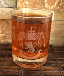 KNAPPOGUE CASTLE Collectible Whiskey Glass 8 Oz - Picture 1 of 1