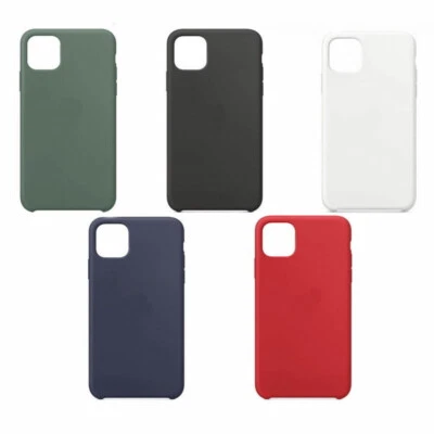 CUSTODIA COVER PER APPLE IPHONE X XS XR 11 12 13 PRO MAX MINI SILICONE ORIGINALE - Immagine 1 di 4