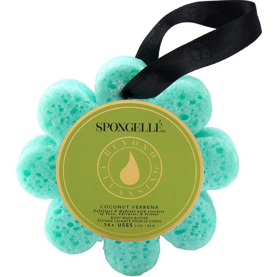 Spongelle Body Wash Wild Flower Infused Buffer - Coconut Verbena 85g