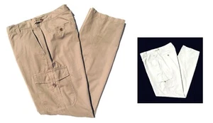 NWT "Cerruti Jeans" Lightweight Cotton Cargo, Button-Fly Pants-COLOR/SIZE CHOICE - Picture 1 of 1