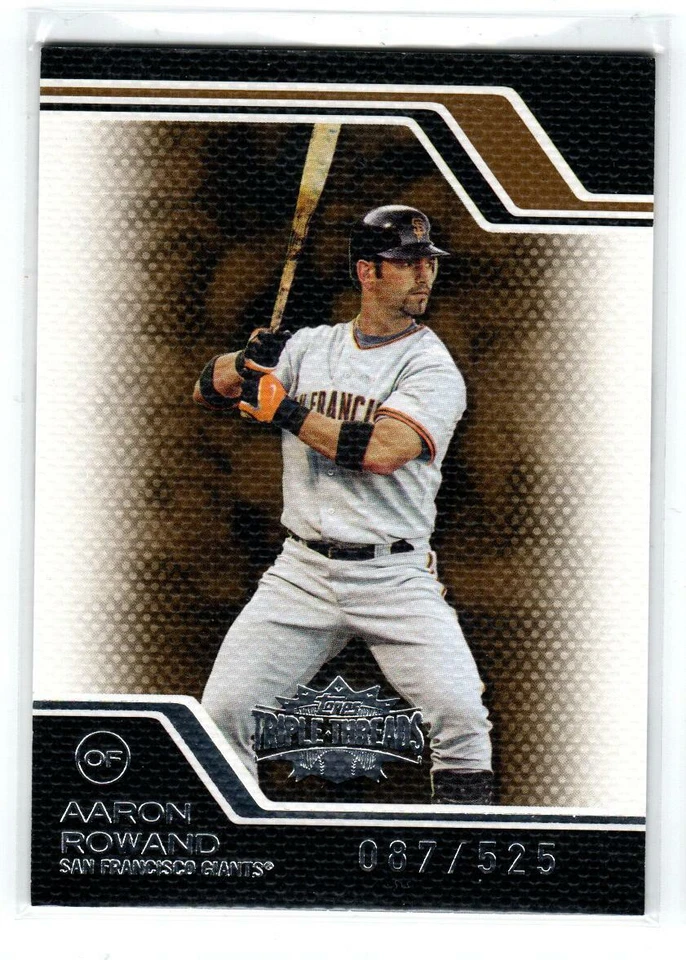 2008 Topps Triple Threads Sepia #67 Aaron Rowand 525 (ref 155472) - Image 1 of 1
