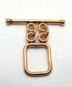 4 SET 20X30MM COPPER BALI TOGGLE CLASP 2 STRAND ANTIQUE COPPER 587 ATL-185 - Picture 1 of 1