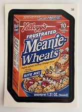 2007 Topps Wacky Packages Series 6 #38 Yellogg’s Frustrated Meanie Wheats